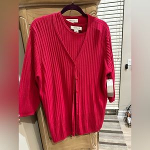 Jones&Co sweater with matching shell NWT!!!!